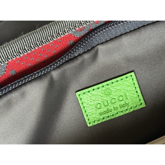 Gucci GG Logo Nylon Belt Bag Multicolor 752102 Size 110 (44) Italy New - Picture 11 of 14